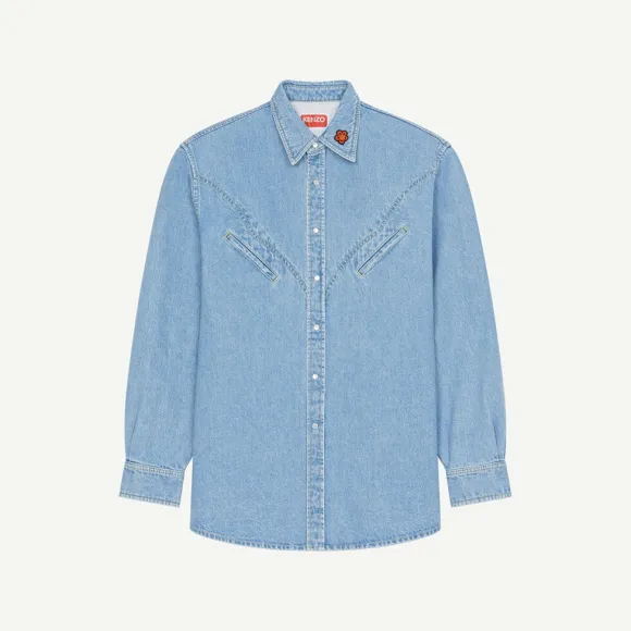 凯卓/Kenzo Denim western shirt FC65DC4119GB.64.L