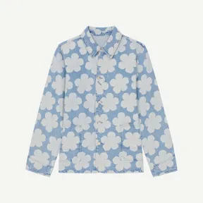 凯卓/Kenzo 'Hana Dots' denim workwear jacket FC65DV1019GP.64.L
