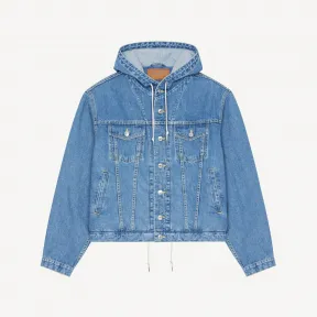 凯卓/Kenzo Hooded denim jacket FC65DV5419IB.67.L