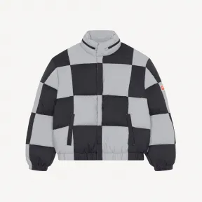 凯卓/Kenzo Checked boxy padded coat FC65OU1319NC.99J.L