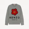 凯卓/Kenzo 'BOKE FLOWER' merino wool jumper FC65PU3453LD.96.L