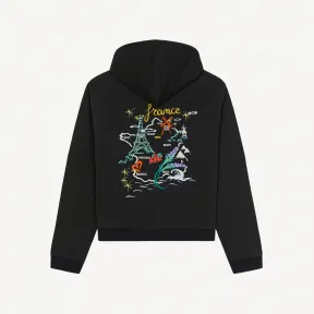 凯卓/Kenzo 'France-Japan' reversible hooded sweatshirt FC65SW4324MF.99J.L