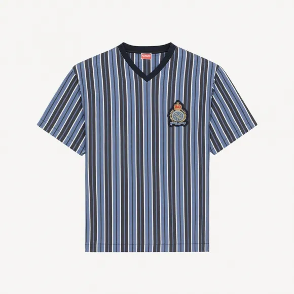凯卓/Kenzo 'Varsity' striped oversize T-shirt FC65TS4254SI.77.L