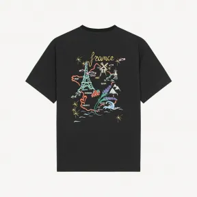 凯卓/Kenzo 'France Japan' oversize reversible T-shirt FC65TS4264SO.99J.L
