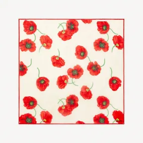 凯卓/Kenzo 'KENZO Poppy' large wool square FC68EU510PFC.01.TU