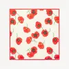 凯卓/Kenzo 'KENZO Poppy' large silk square scarf FC68EW320PFD.01.TU