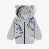 凯卓/Kenzo 男孩 中灰 连帽衫 老虎朋友连帽衫 L76Z17517G01.96.12M