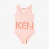 凯卓/Kenzo 女孩 粉红色 泳衣 徽标泳衣 L95N38038F02.32.4A