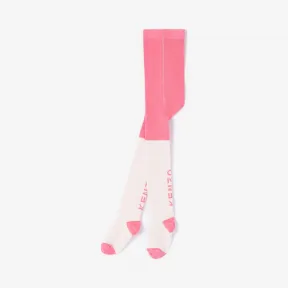 凯卓/Kenzo 女孩 淡粉色 紧身衣 徽标连裤袜 L96P94027F04.34.1518