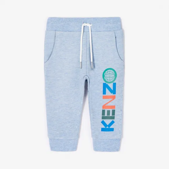 凯卓/Kenzo 男孩 浅蓝 慢跑裤 疯狂丛林慢跑裤 L96Z23507G01.63.12M