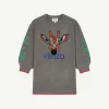 凯卓/Kenzo Giraffe sweater dress LC5K12263D03.97.10A