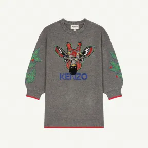 凯卓/Kenzo Giraffe sweater dress LC5K12263D03.97.10A