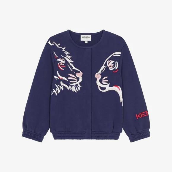 凯卓/Kenzo Tiger Friends cardigan LC5K15579D03.98.10A