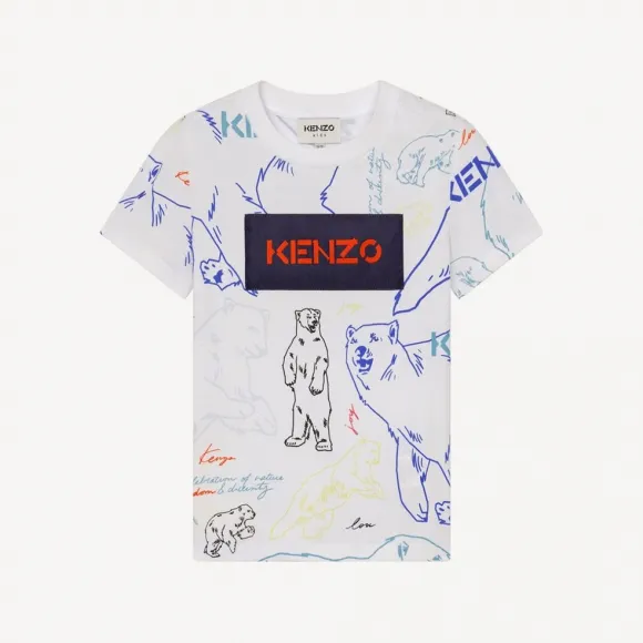 凯卓/Kenzo Bear T-shirt LC5K25660U03.01.10A