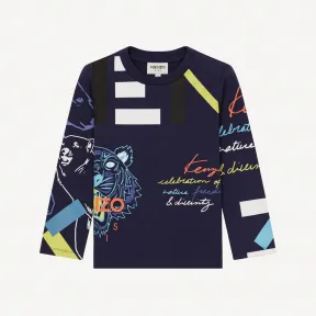 凯卓/Kenzo Multi-icon T-shirt LC5K25662U03.98.10A
