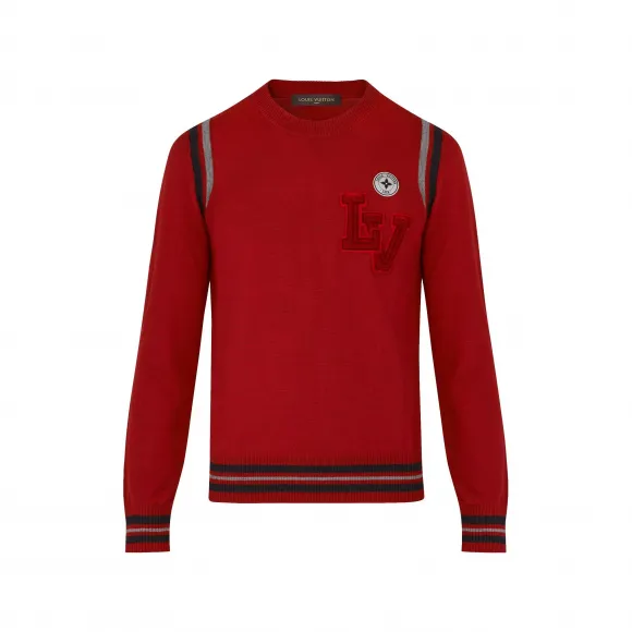 路易威登/Louis Vuitton VARSITY 贴饰圆领衫 1A30ZQ