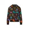 路易威登/Louis Vuitton(LV) LVxNBA 字母图案连帽束腰夹克 1A90J2