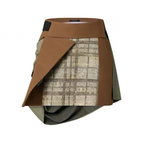 路易威登/Louis Vuitton(LV) 垂坠皮革迷你裙 - 女式 - 成衣 1AAXMQ