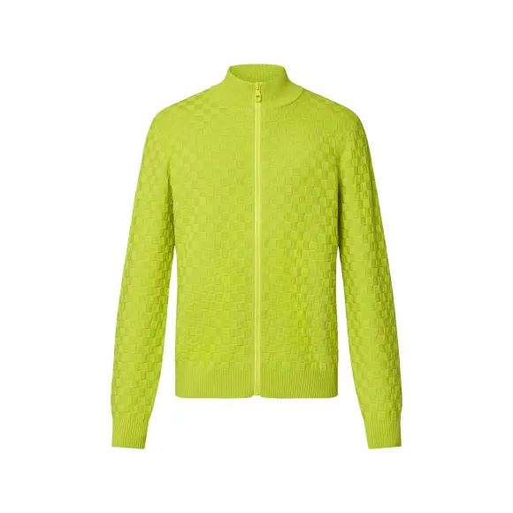 路易威登/Louis Vuitton(LV) Damier 羊毛全拉链开胸衫 - 时装系列 1ABIYA