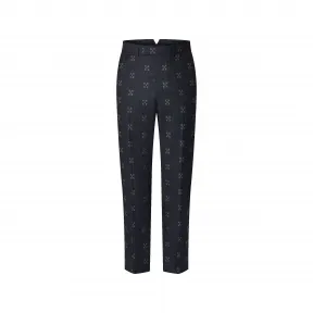 路易威登/Louis Vuitton(LV) Pont Neuf 羊毛烟管裤 - 男士 - 成衣 1ABJWV