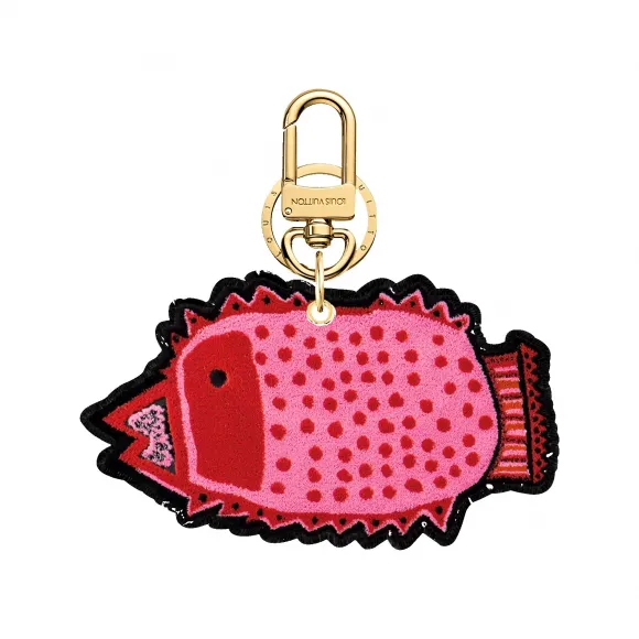 路易威登/Louis Vuitton(LV) LV x YK 鱼钥匙圈 - 豪华钥匙扣和包饰 - 配饰 | LV x YK 鱼钥匙扣 女款M01133 M01133