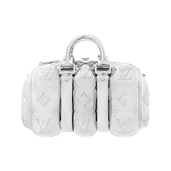 路易威登/Louis Vuitton(LV) Keepall Clutch Blown Up 25 Monogram Metal - 旅游用品 M23104