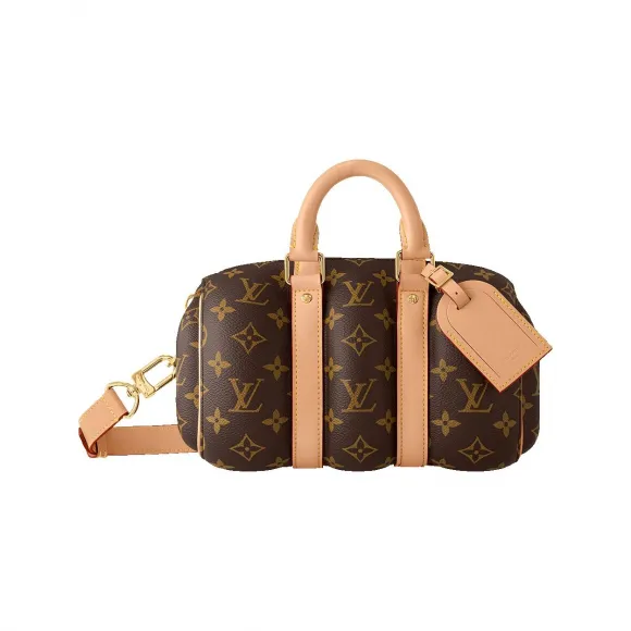 路易威登/Louis Vuitton(LV) Keepall Bandoulière 25（Blown Up） Monogram Other 帆布 - 旅游用品 M23106