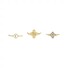 路易威登/Louis Vuitton(LV) 女士 BLOOMING STRASS 戒指套装 M68378