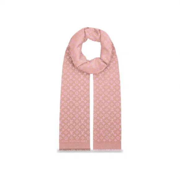 路易威登/Louis Vuitton(LV)   粉红色 羊皮 丝巾 M71038