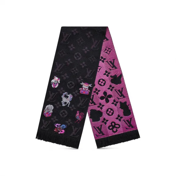 路易威登/Louis Vuitton LOGOMANIA SUPERSTITION 围巾 M71578