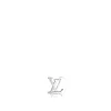 路易威登/Louis Vuitton 亮银色LV Initiales 35毫米腰带搭扣  N10001