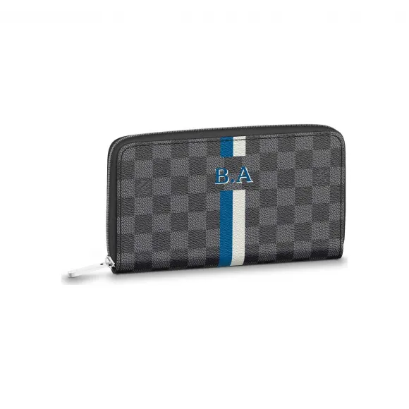 路易威登/Louis Vuitton ZIPPY ORGANIZER MON DAMIER GRAPHITE 拉链钱夹 P01124