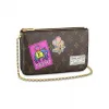 路易威登/Louis Vuitton(LV) 女士 POCHETTE DOUBLE ZIP MY LV WORLD TOUR 链条包 P01129