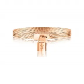 路易威登/Louis Vuitton Lockit 手镯，玫瑰金 Q95444