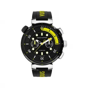 路易威登/Louis Vuitton(LV) Tambour Street Diver Chronograph - 自动机芯、46毫米及精钢 - 经典腕表系列 QA167A