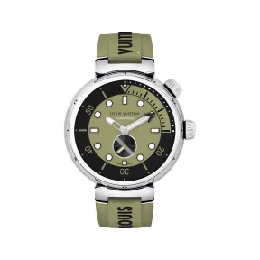 路易威登/Louis Vuitton(LV) Tambour Street Diver - 自动机芯、44毫米及精钢 - 经典腕表系列 QA173A