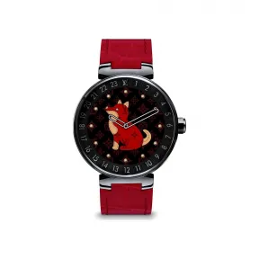 路易威登/Louis Vuitton TAMBOUR HORIZON BLACK 智能腕表，42毫米 QAAA74