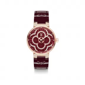 路易威登/Louis Vuitton(LV) 女士 TAMBOUR MOON DIVINE 腕表.35 毫米 QBB102