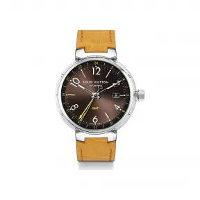路易威登/Louis Vuitton Tambour Essential Brown Gmt 腕表，41.5毫米 QBBB17
