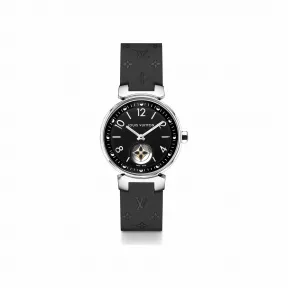 路易威登/Louis Vuitton Tambour Moon Star Black 腕表，28毫米 QBBB41