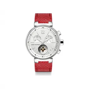 路易威登/Louis Vuitton Tambour Moon Star White 计时腕表，39.5毫米 QBBB47