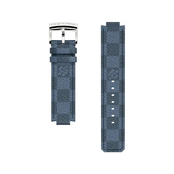 路易威登/Louis Vuitton TAMBOUR DAMIER COBALT 帆布表带 R15042