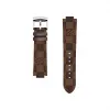 路易威登/Louis Vuitton(LV) 女士 TAMBOUR DAMIER EBENE 帆布表带 R15044