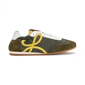 罗意威/Loewe Ballet RunnerKhaki Green/Yellow 453.10.104