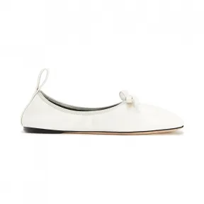 罗意威/Loewe Ballerina Bow绵白色 453.10.615