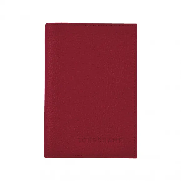 珑骧/Longchamp 护照套 Le Foulonné 红色 (L3416021548)