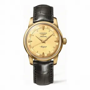 浪琴/Longines 经典复古系列 自动机械 18K金 男表 L1.611.6.30.4