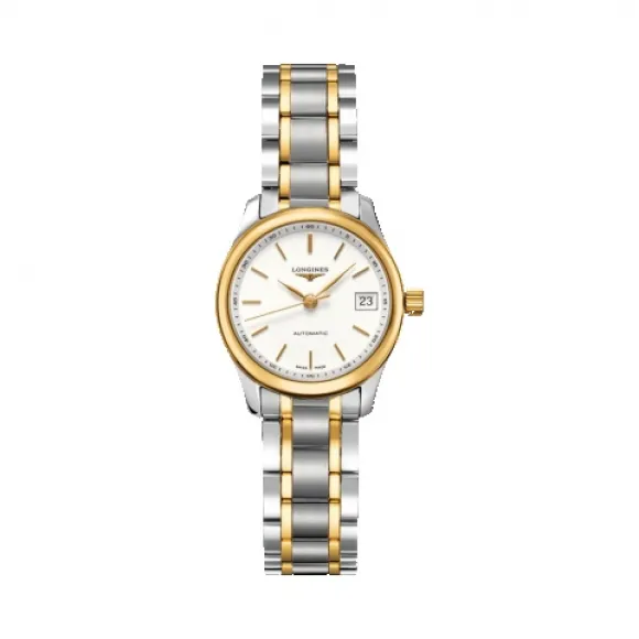 浪琴/Longines 名匠系列 自动机械 18K金 精钢 女表 L2.128.5.12.7