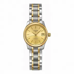 浪琴/Longines 名匠系列 自动机械 18K金 精钢 女表 L2.128.5.32.7