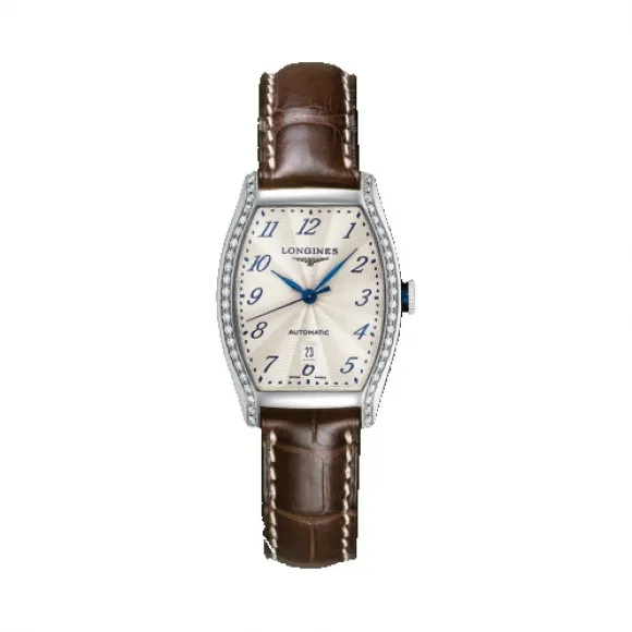 浪琴/Longines 典藏系列 自动机械 精钢 镶钻 女表 L2.142.0.70.4